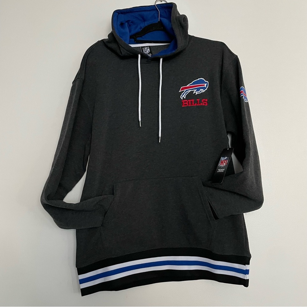 Men’s NFL Team Apparel Buffalo Bills Hoodie Size Medium